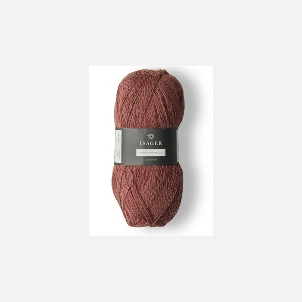 HIGHLAND WOOL farge CHILI